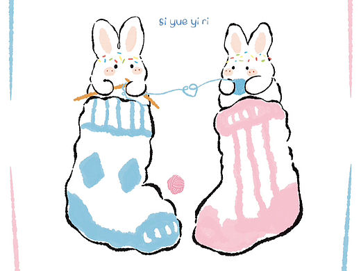 袜子兔兔情侣
