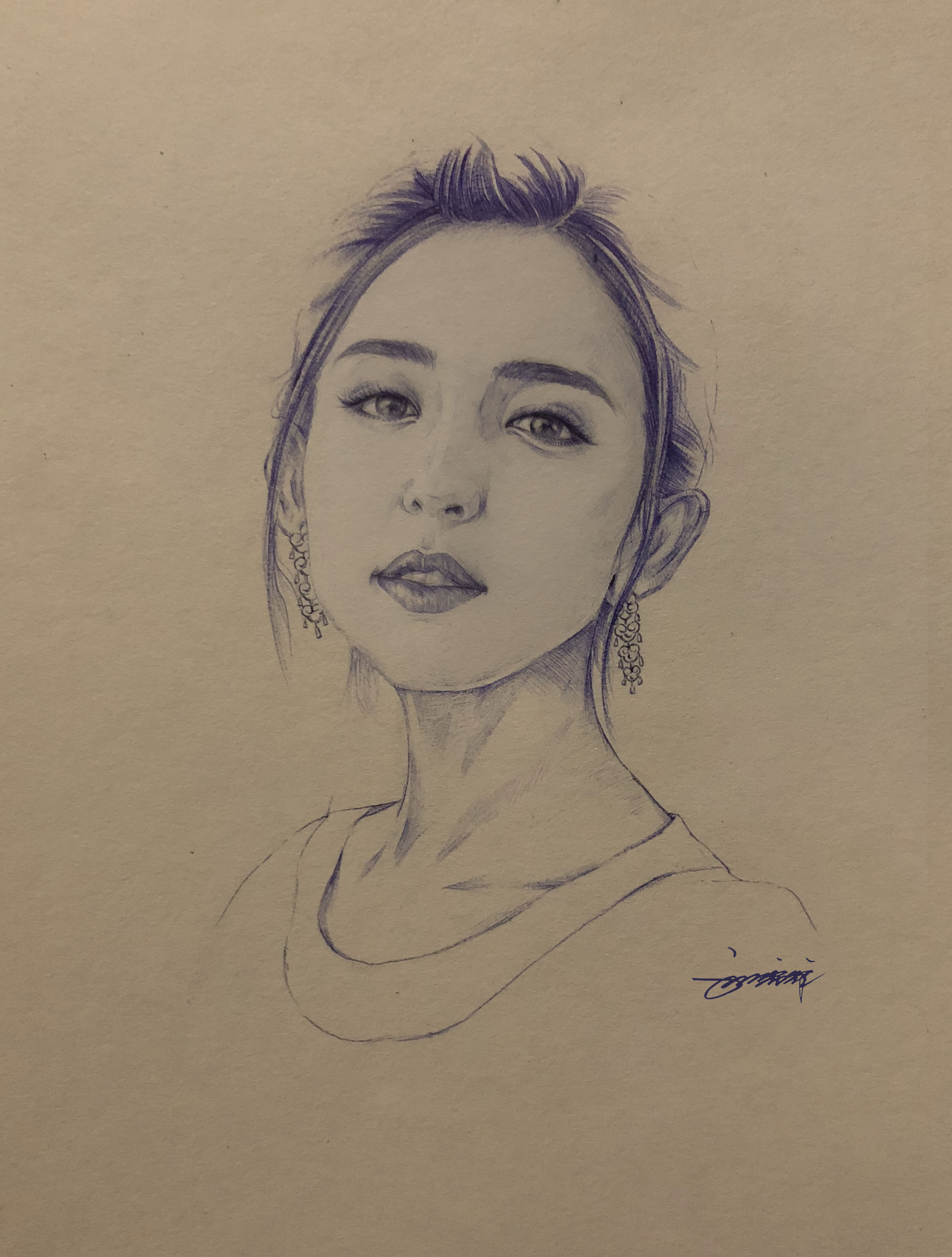 圆珠笔练习|纯艺术|素描|王霈霖 - 原创作品 - 站酷 (zcool)