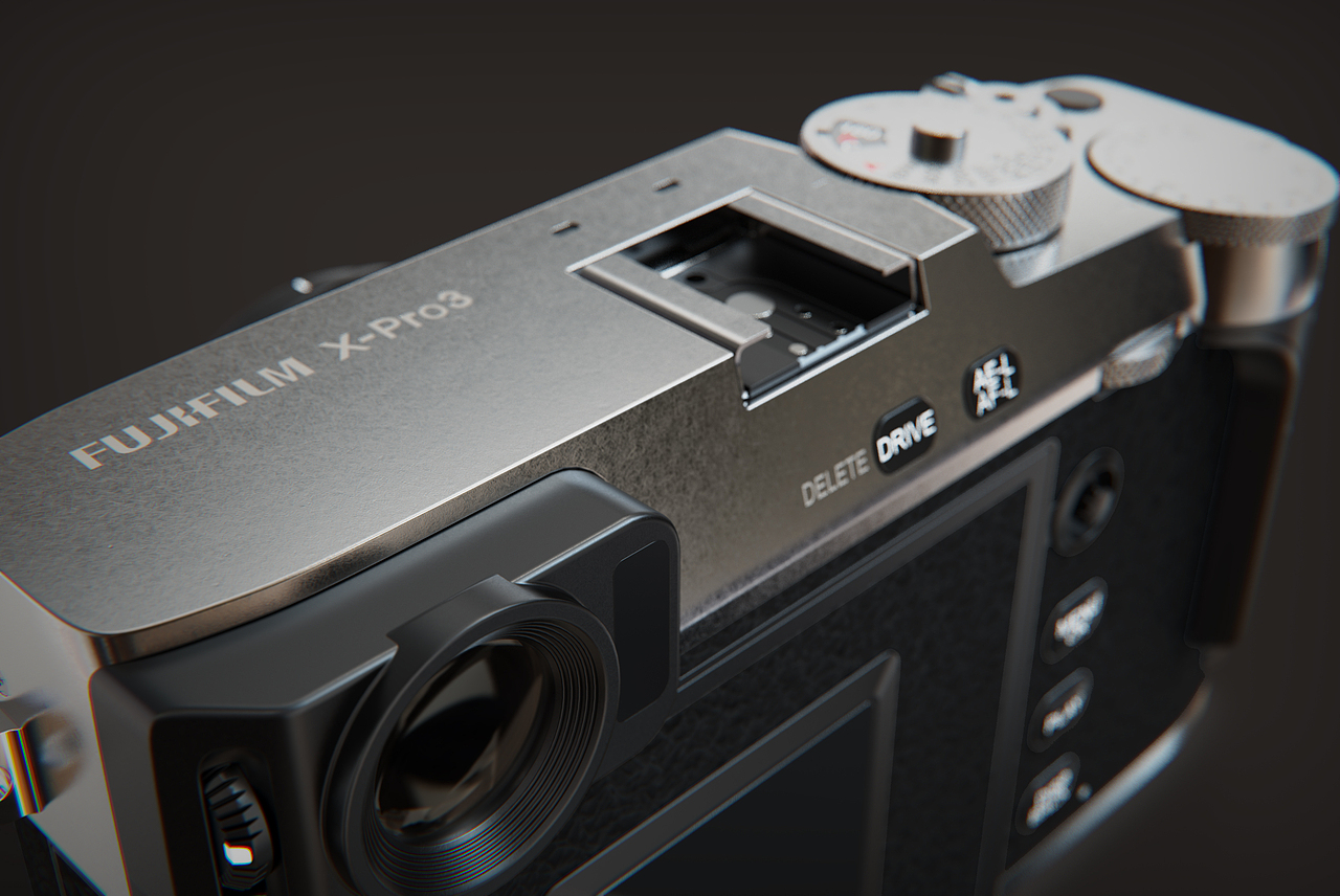 X-pro3建模渲染