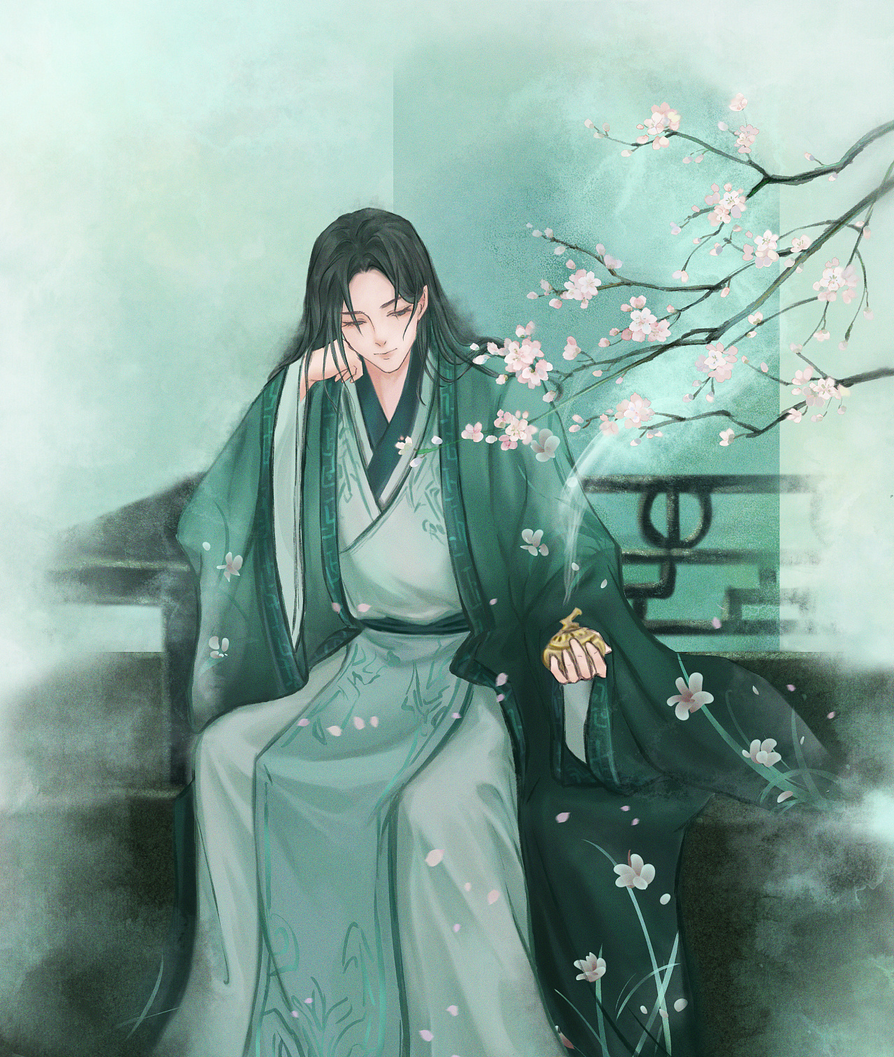 古风男|插画|创作习作|oo陌夕oo - 原创作品 - 站酷 (zcool)