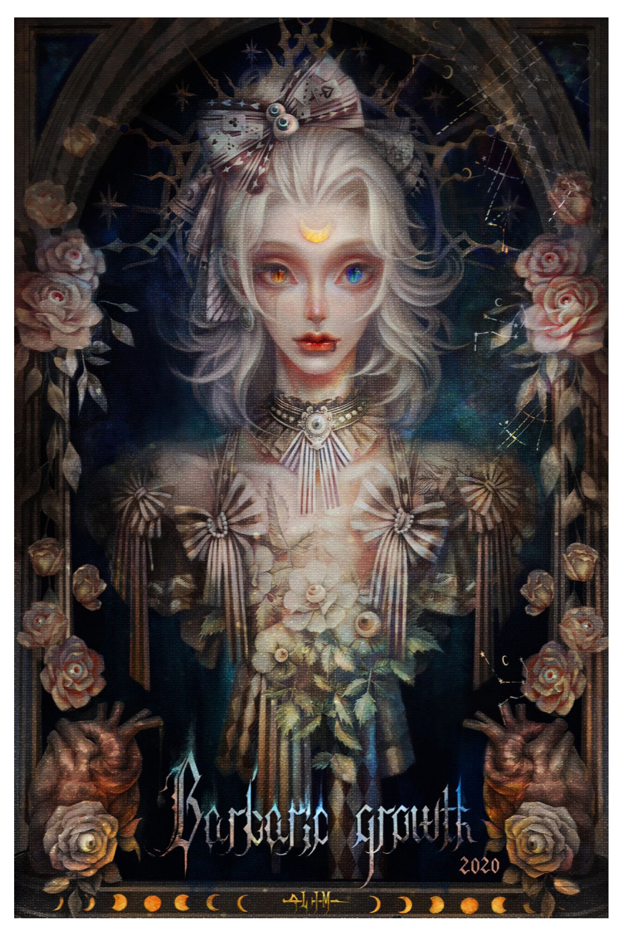 插畫厚涂 概念設(shè)計(jì)《野蠻生長》（圖ZMjY1MzE5MDg0） - 商業(yè)插畫 - 站酷設(shè)計(jì)師黎家銘原創(chuàng)素材 - 站酷ZCOOL