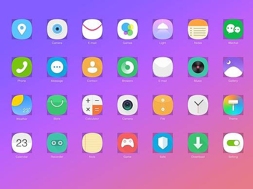 圖標(biāo)-扁平化（個(gè)人主頁(yè)-ZNTgzODEwNjQ=） - 圖標(biāo) - 站酷設(shè)計(jì)師freeShallyNote原創(chuàng)素材 - 站酷ZCOOL