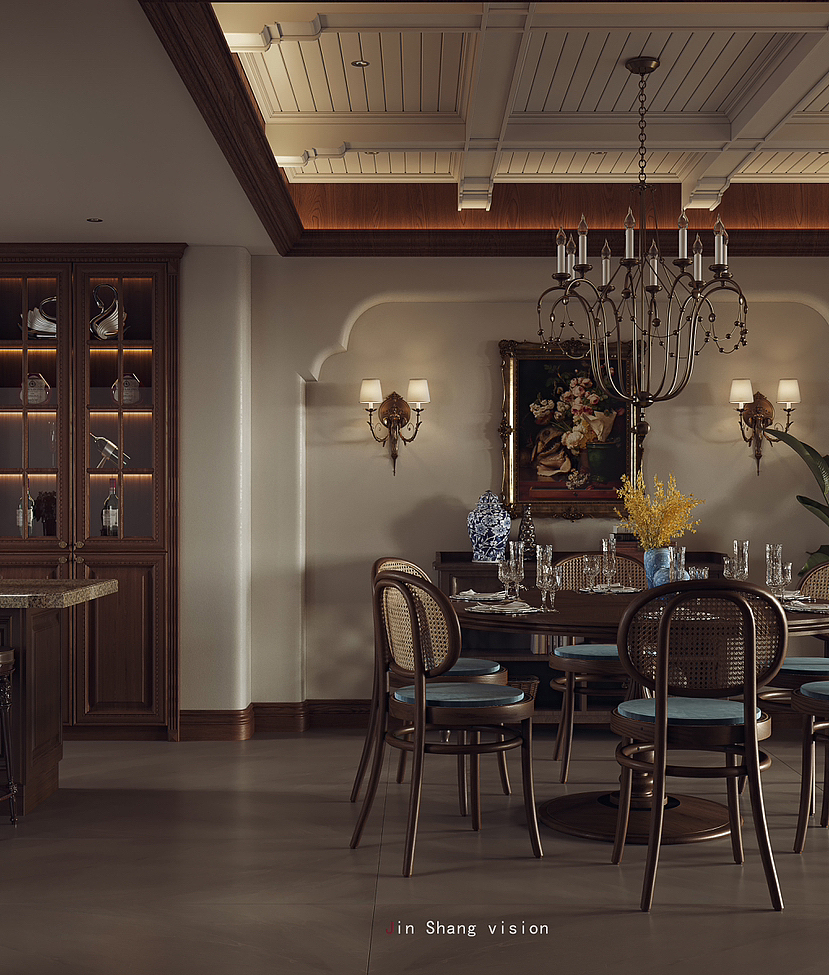大宅设计 混搭风（图ZMzM3ODgwNjY4） - 家装设计 - 站酷设计师武侯区国宝原创素材 - 站酷ZCOOL
