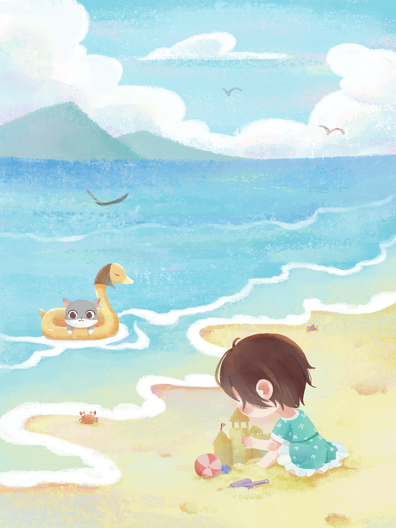 儿插练习（图ZMjk0MDQyNjIw） - 儿童插画 - 站酷设计师蕊一娜原创素材 - 站酷ZCOOL