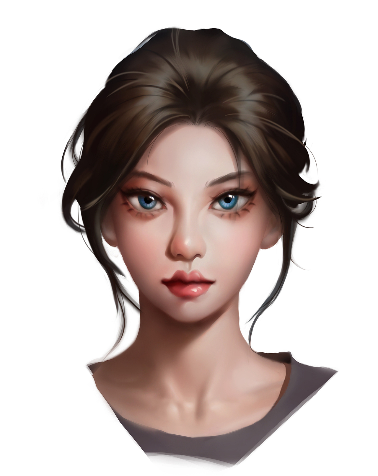 最近画的一些大头