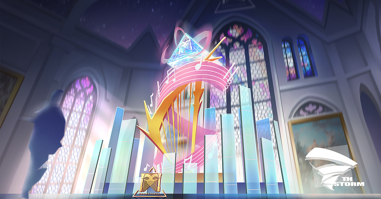 某游戏线下活动提案配图-中心装置