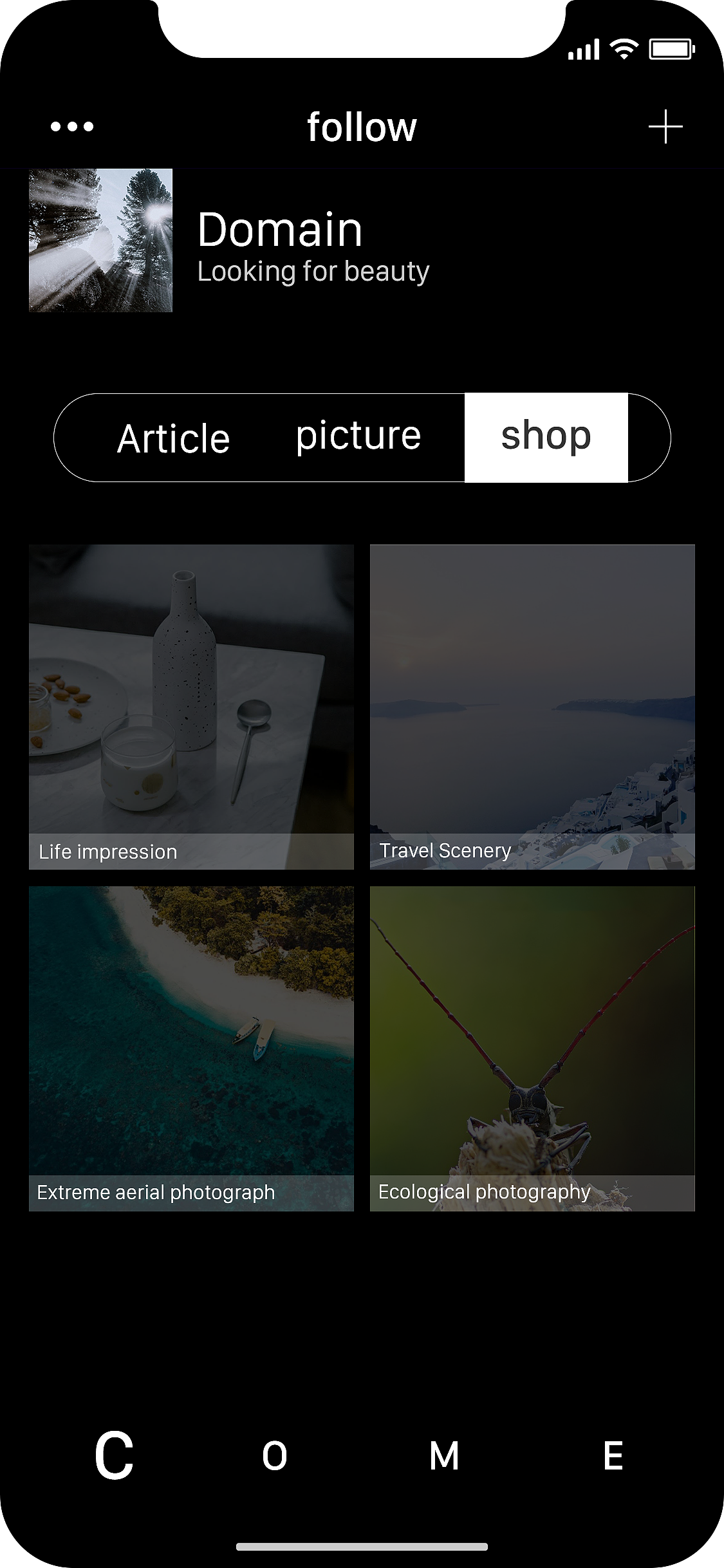 摄影类app-飞机稿（图ZMTM2Mjg0ODAw） - APP界面 - 站酷设计师HChengzizi原创素材 - 站酷ZCOOL