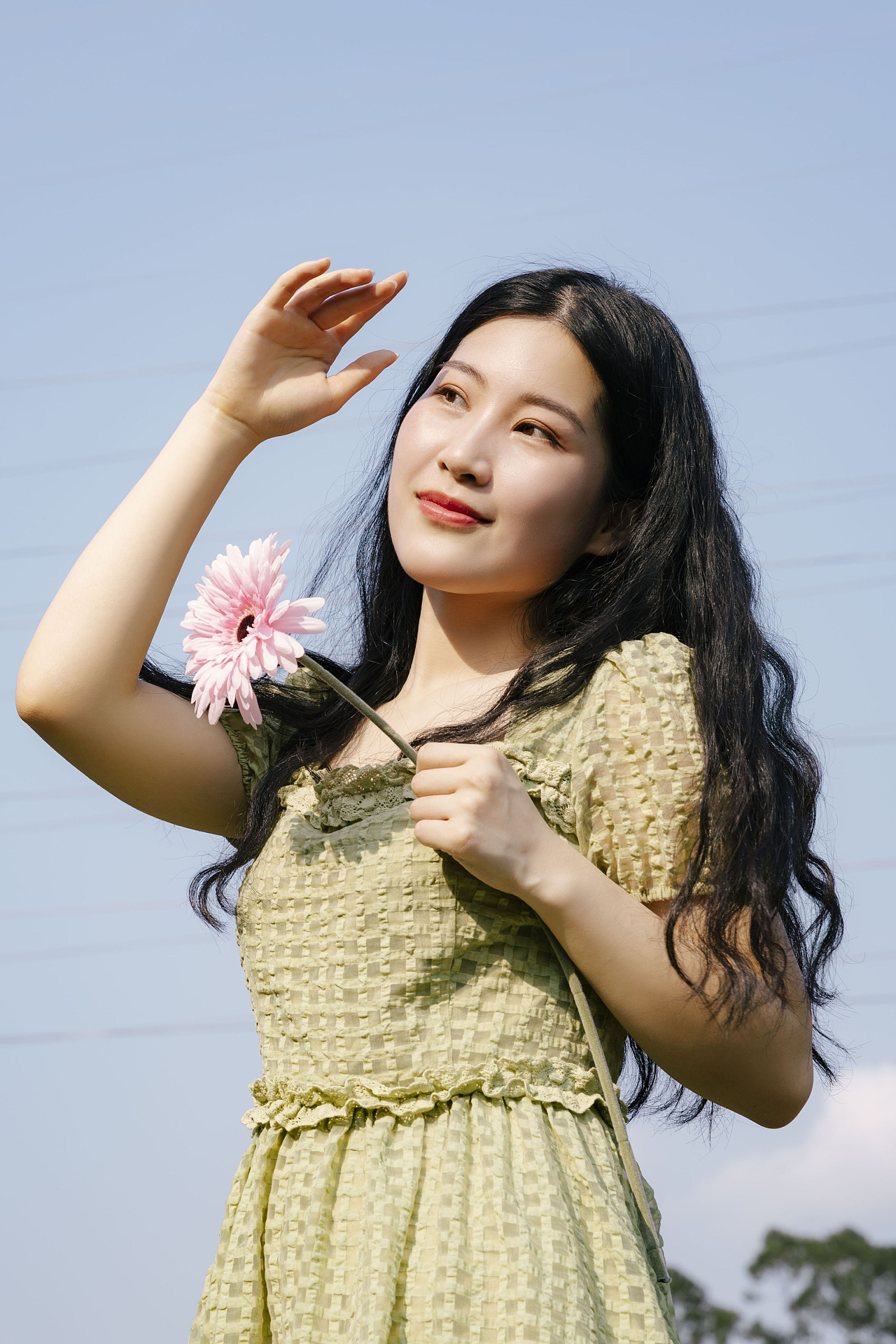 人像摄影甜美日系少女户外小清新写真