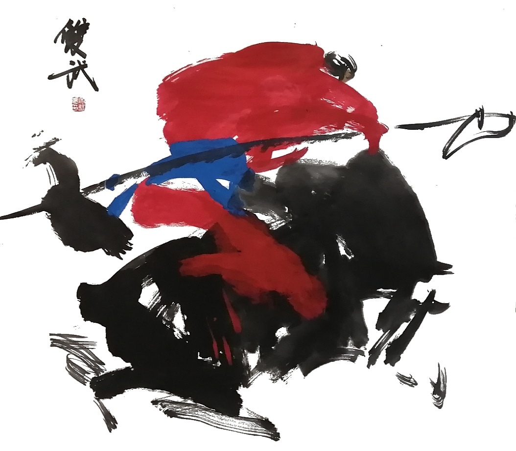 大写意画家贾双武《马》系列作品