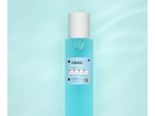 化妆水建模渲染