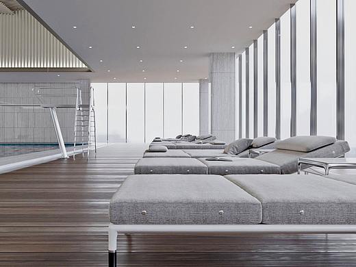 游泳池（个人主页-ZMzYwMTU1Njg=） - 建筑/空间 - 站酷设计师芦边人似月原创素材 - 站酷ZCOOL