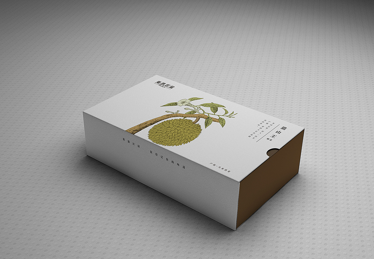 猫山王榴莲外包装