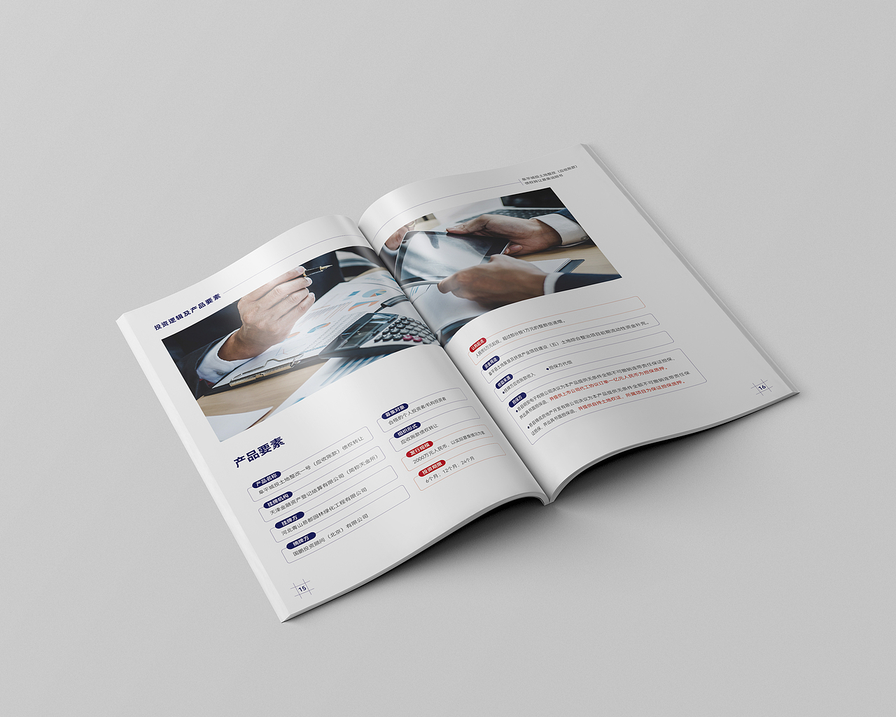 画册设计 土地整改