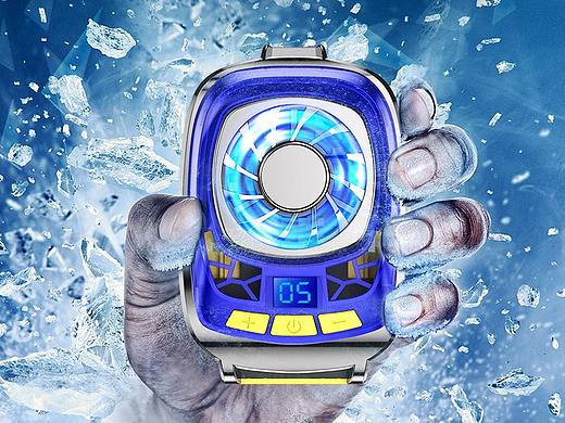 手机散热器渲染