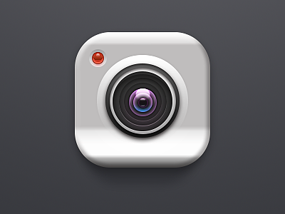半写实相机图标