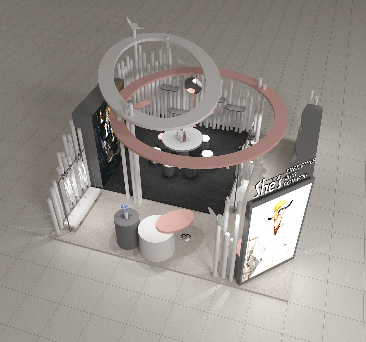 快闪店/案例（图ZMjc4MjczMTEy） - 商业空间设计 - 站酷设计师XIAO494064461原创素材 - 站酷ZCOOL