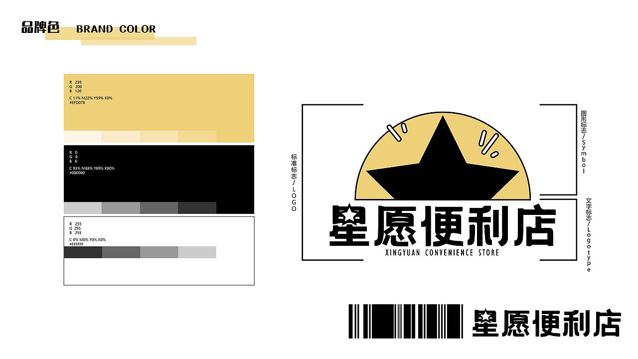 星愿便利店-便利店vi设计