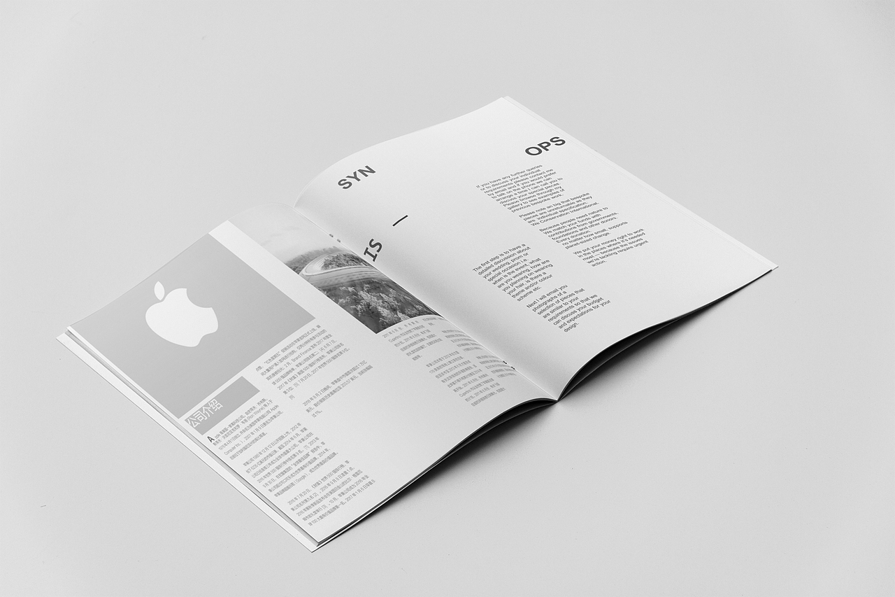 乔布斯与苹果画册设计