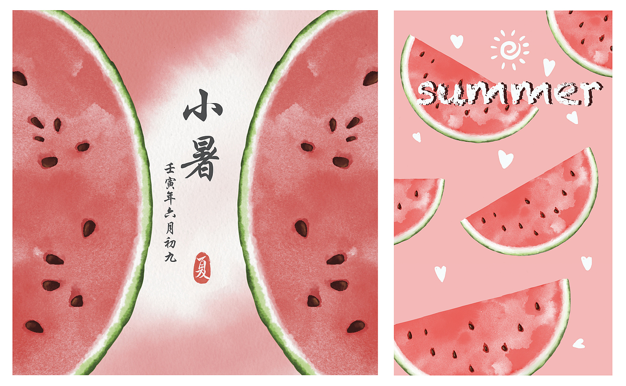 iPad绘画 | 夏日美食