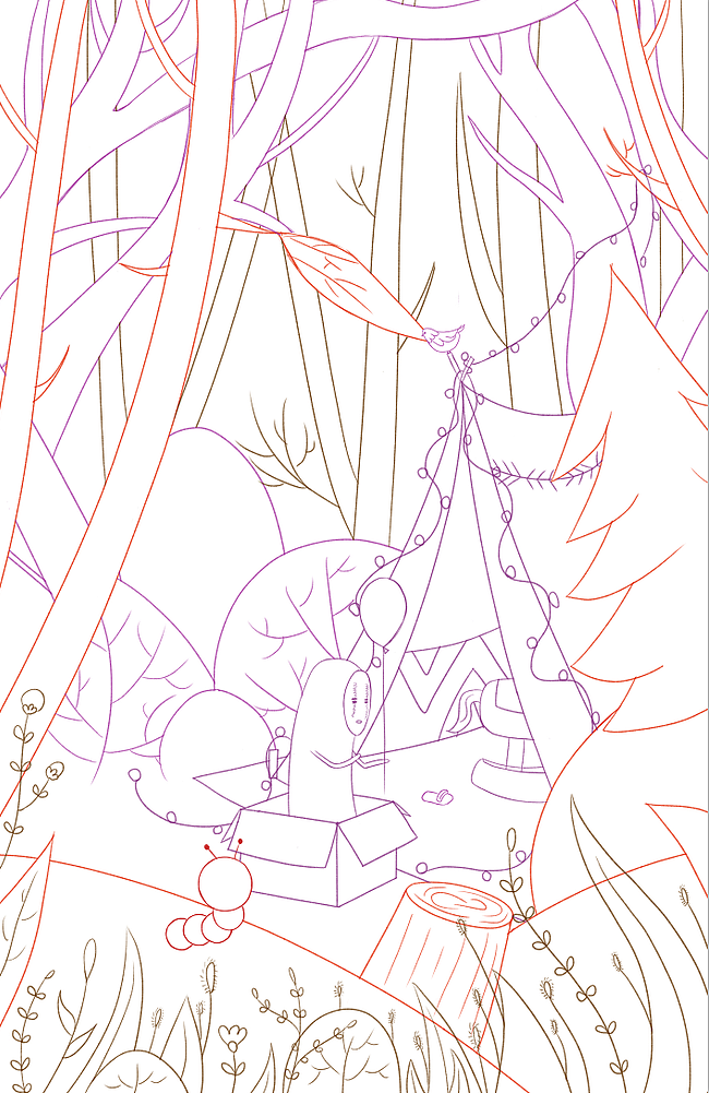 【兒童插畫(huà)】時(shí)光機(jī)（圖ZMTc2NzQ2ODM2） - 兒童插畫(huà) - 站酷設(shè)計(jì)師齊落原創(chuàng)素材 - 站酷ZCOOL