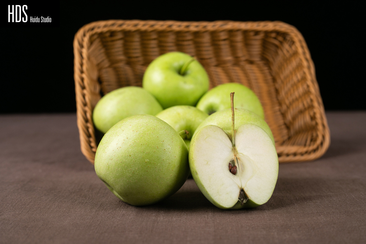 高清晰水果静物写真-青苹果