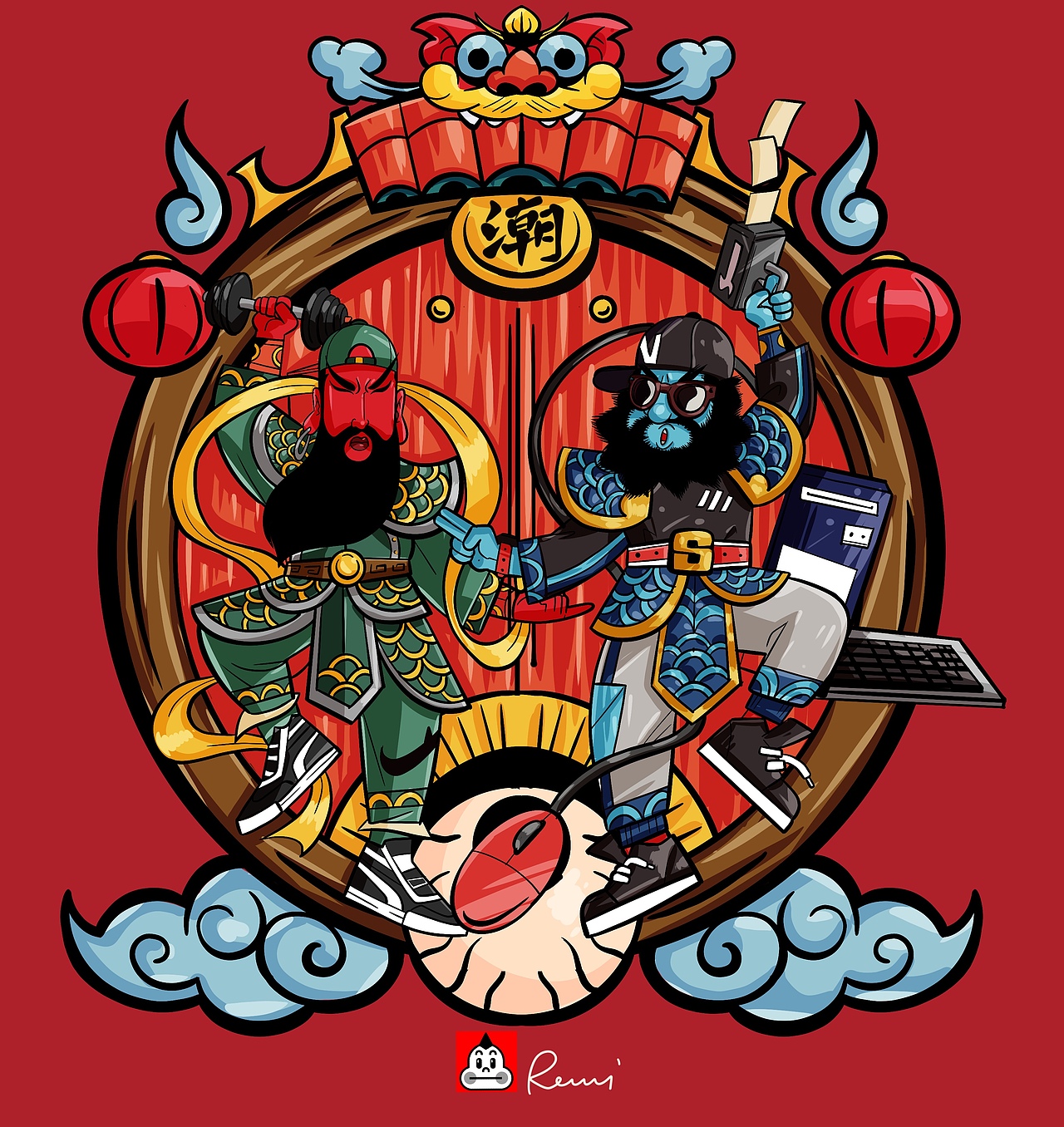 国潮风《年画》系列!