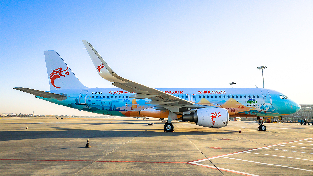 飞机涂装设计 长龙航空 浙江·阿克苏