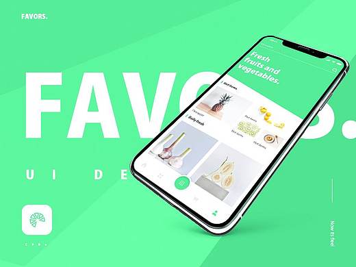 Favors_App UI Design.