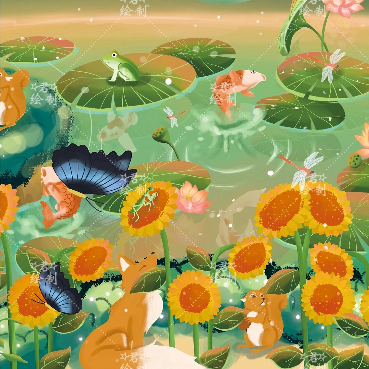 夏日限定#夏日创作季#