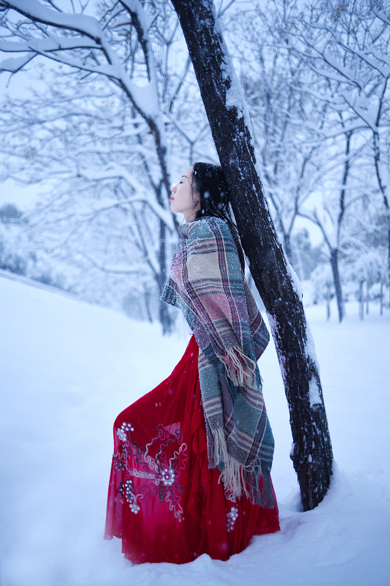 best小霞-雪景（图ZNjQyMTc1MDA=） - 人像摄影 - 站酷设计师best小霞原创素材 - 站酷ZCOOL