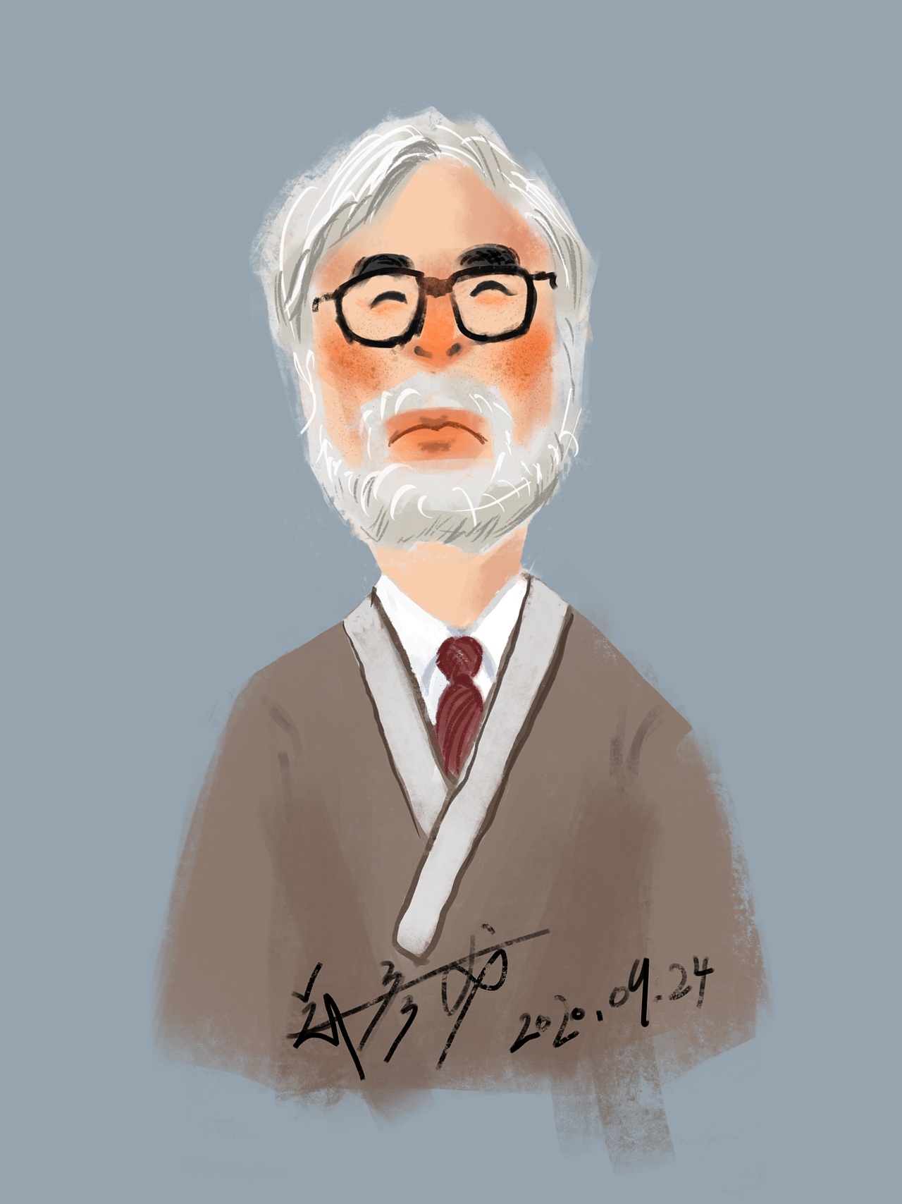 宫崎骏的日常插画