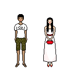 我和他（图ZNDkzOTA2ODQ=） - 像素画 - 站酷设计师烟如织原创素材 - 站酷ZCOOL