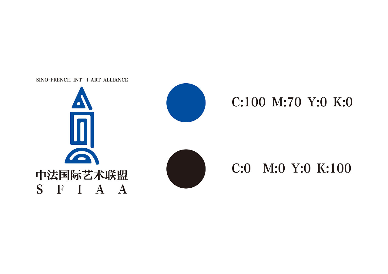 中法国际艺术联盟logo设计