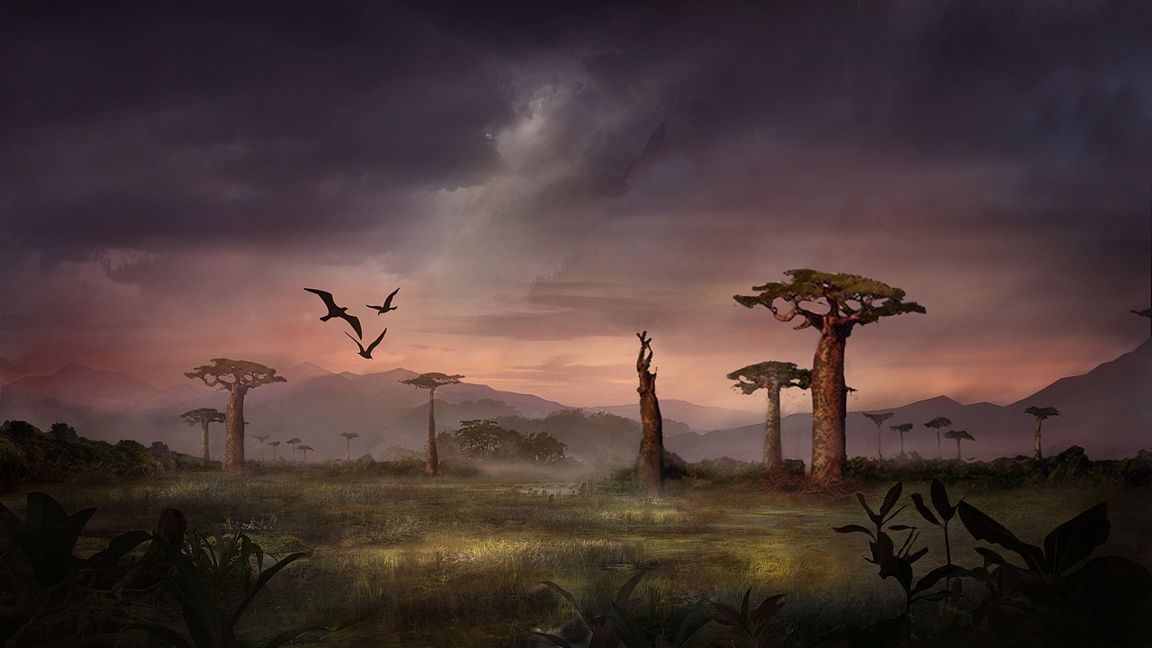 场景概念图·沼泽