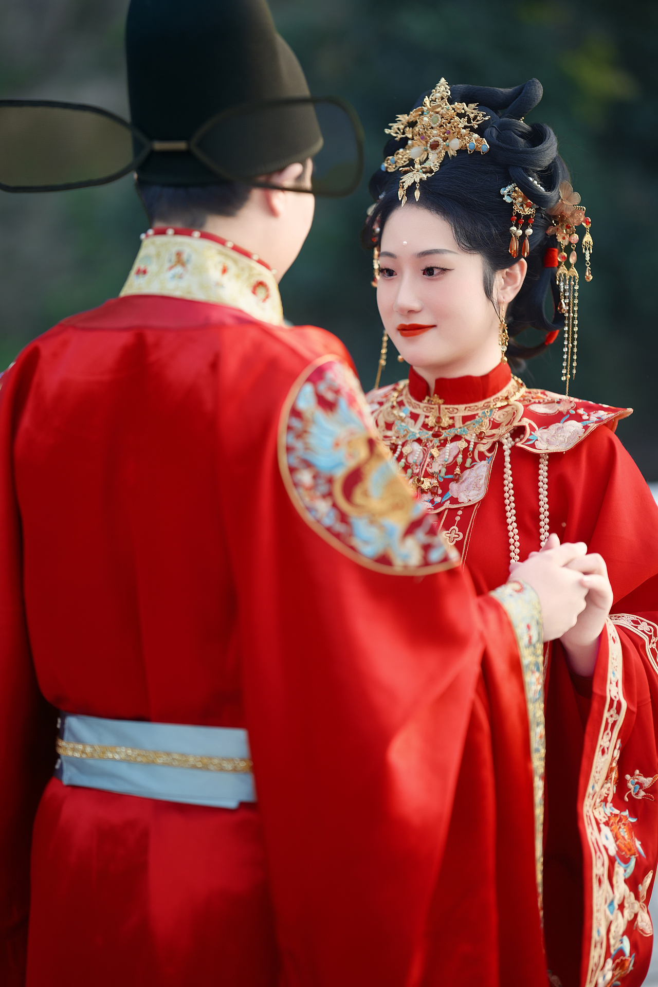 减龄首选❤明制汉服婚纱照真的巨巨巨出片❗