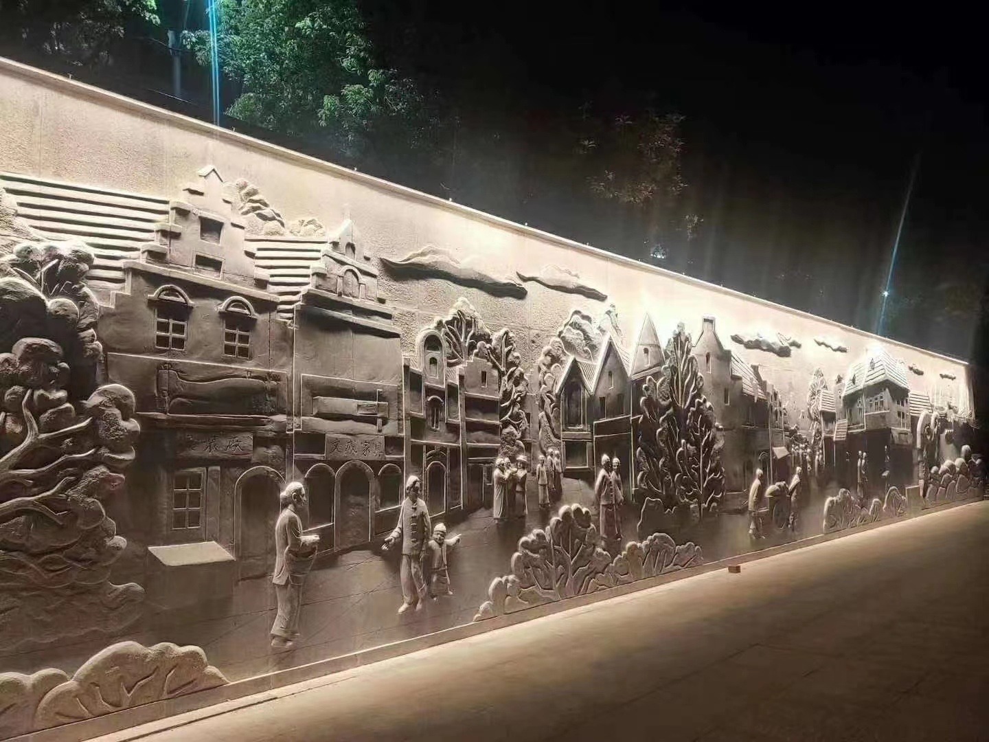 浮雕大理石花岗岩汉白玉浮雕广场园林景观文化墙施工设计-阿里巴巴