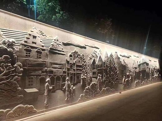 砂岩浮雕墙设计定制
