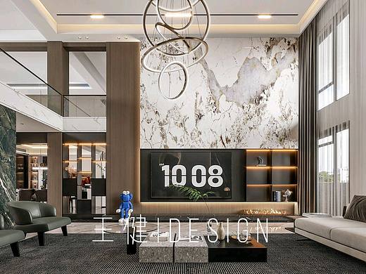 淄博-遠(yuǎn)景玉城300㎡疊墅（個(gè)人主頁(yè)-ZNjI4MzMwNjQ=） - 家裝設(shè)計(jì) - 站酷設(shè)計(jì)師江東季原創(chuàng)素材 - 站酷ZCOOL