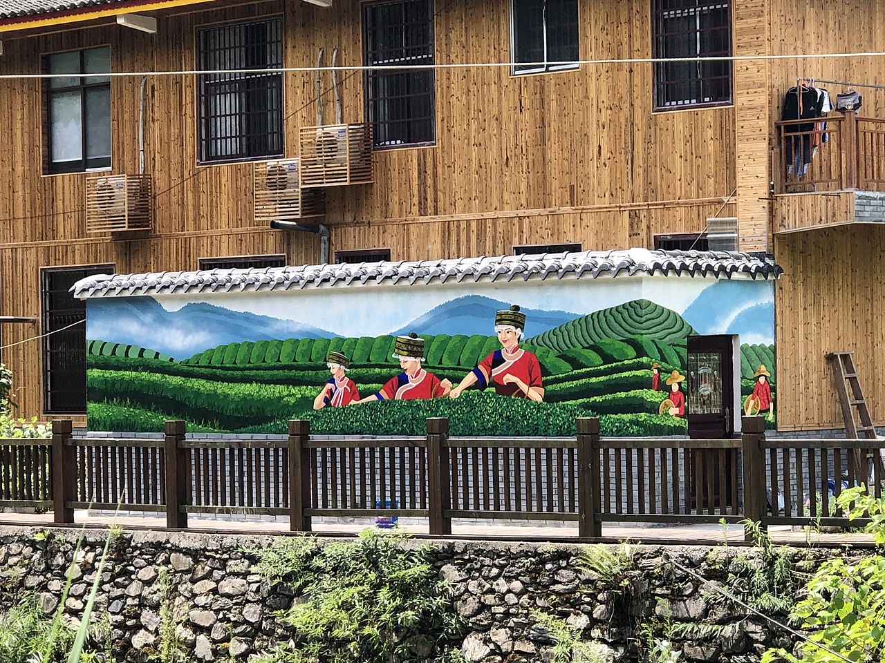 乡村墙绘（图ZMjY3ODY2NzUy） - 绘画 - 站酷设计师Ivan一萬原创素材 - 站酷ZCOOL