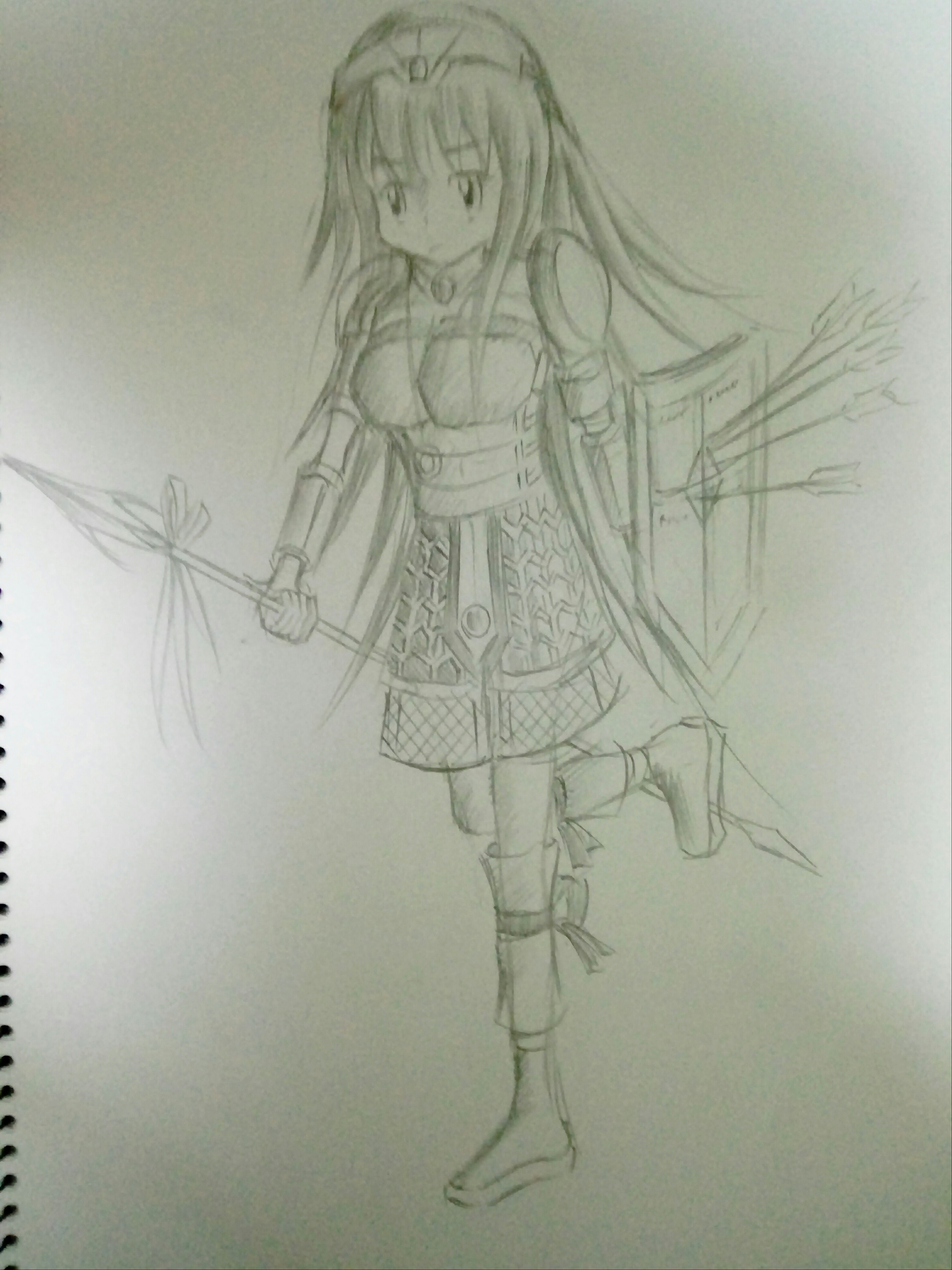 动画人物军事武器想象图