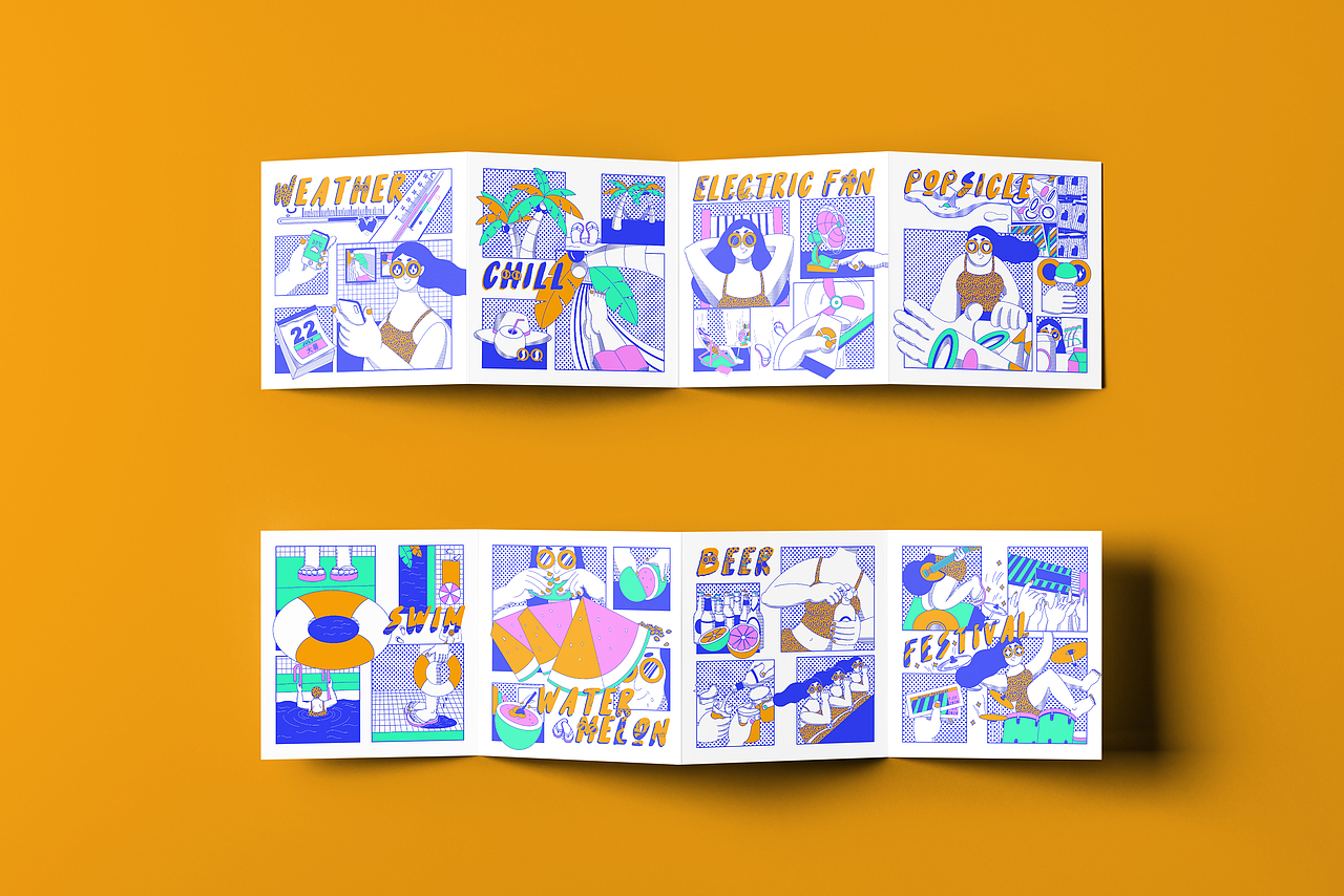 ​2021|Summer解暑计划 【卓美设计】（图ZMjM0MzQ0ODg0） - 概念设定 - 站酷设计师卓美在线原创素材 - 站酷ZCOOL
