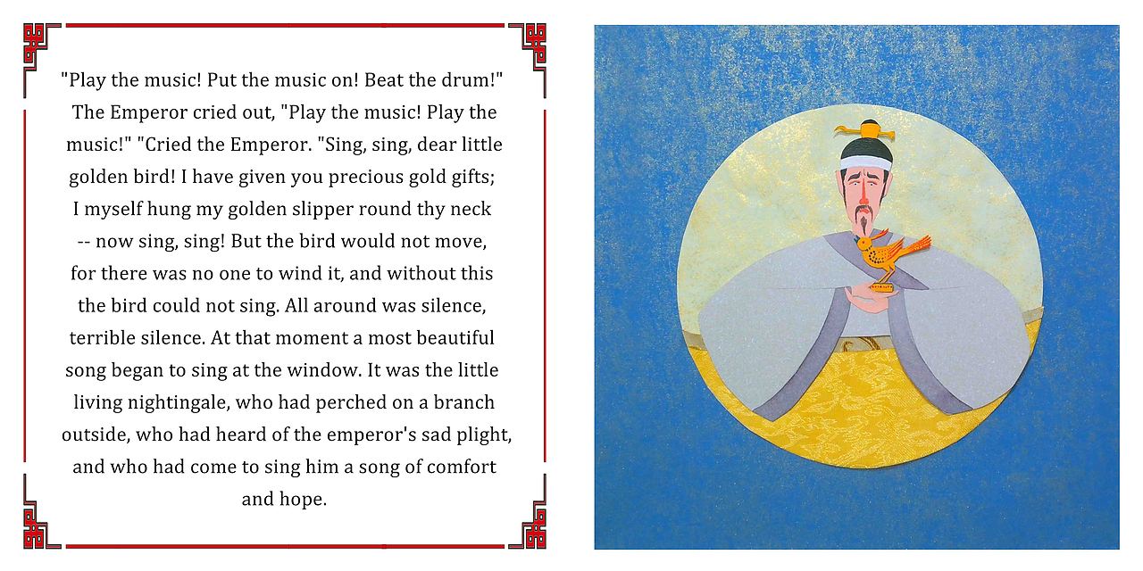 《夜莺》绘本 Andersen's Nightingale picture book