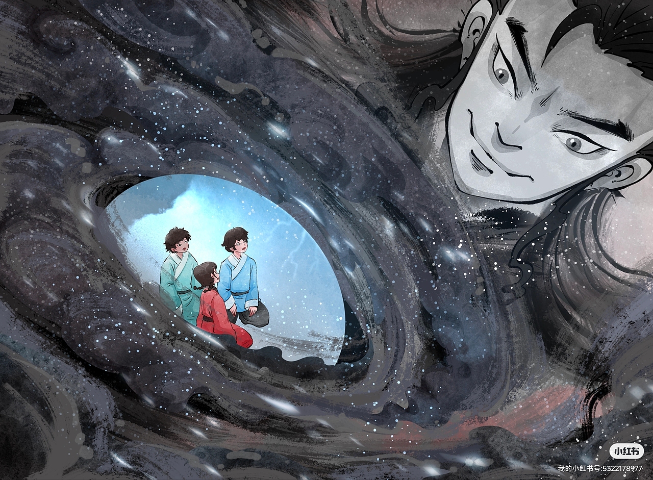 再见咯（图ZMzgwNDE1NTQw） - 绘本 - 站酷设计师田里予原创素材 - 站酷ZCOOL