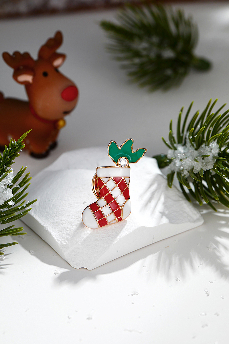 圣诞珠宝饰品圣诞场景圣诞首饰拍摄圣诞耳钉首饰