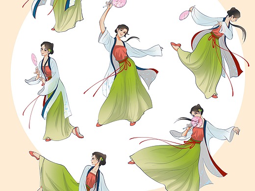 闪光灯棚拍舞蹈人像125frank_69国画-舞蹈人物选722国画戴吾馨舞蹈是