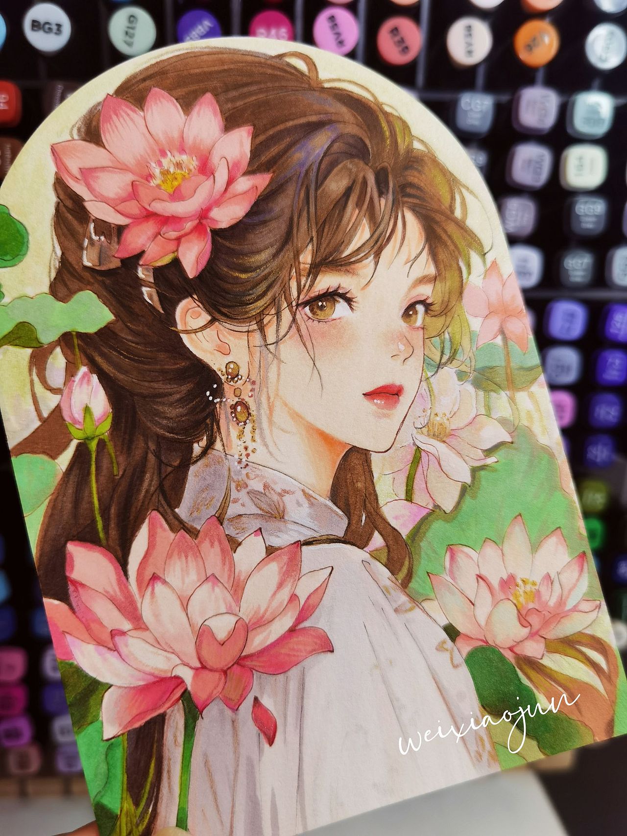 十二月份马克笔手绘作品（图ZMzU4NDY1MDY4） - 单幅漫画 - 站酷设计师魏小俊WEIXIAOJUN原创素材 - 站酷ZCOOL