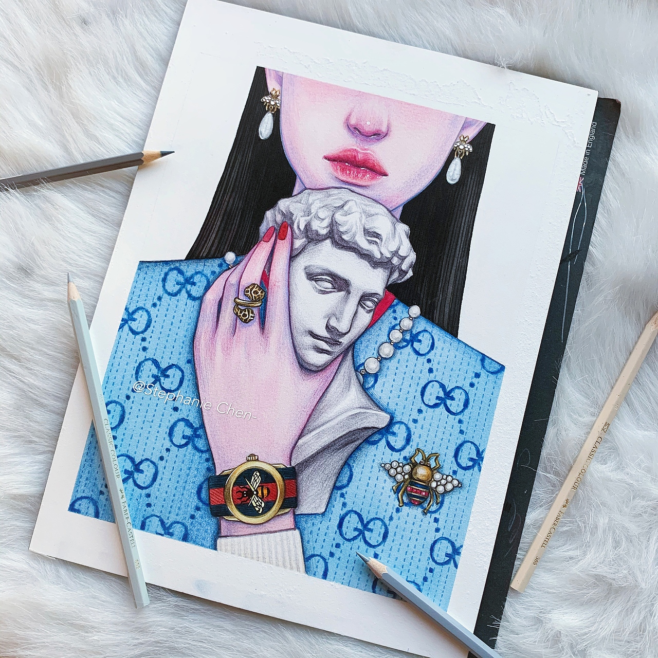 ??手繪更新（圖ZMTgyNDE3MjUy） - 創(chuàng)作習(xí)作 - 站酷設(shè)計(jì)師StephanieChen原創(chuàng)素材 - 站酷ZCOOL