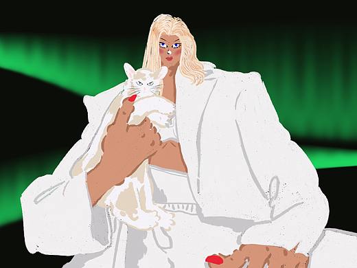 致命卡拉（个人主页-ZNDczNDk3ODQ=） - 新锐潮流插画 - 站酷设计师月半月与半月半原创素材 - 站酷ZCOOL