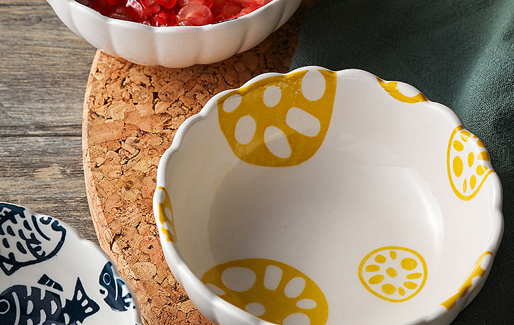 日式和风的小花碗，有点Q（图ZMTM0NTc2Njk2） - 产品摄影 - 站酷设计师奇居良品原创素材 - 站酷ZCOOL