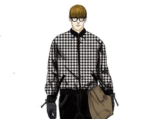 手绘作品 练习（个人主页-ZNTY2OTQ3MzI=） - 休闲/流行服饰 - 站酷设计师林小梵原创素材 - 站酷ZCOOL